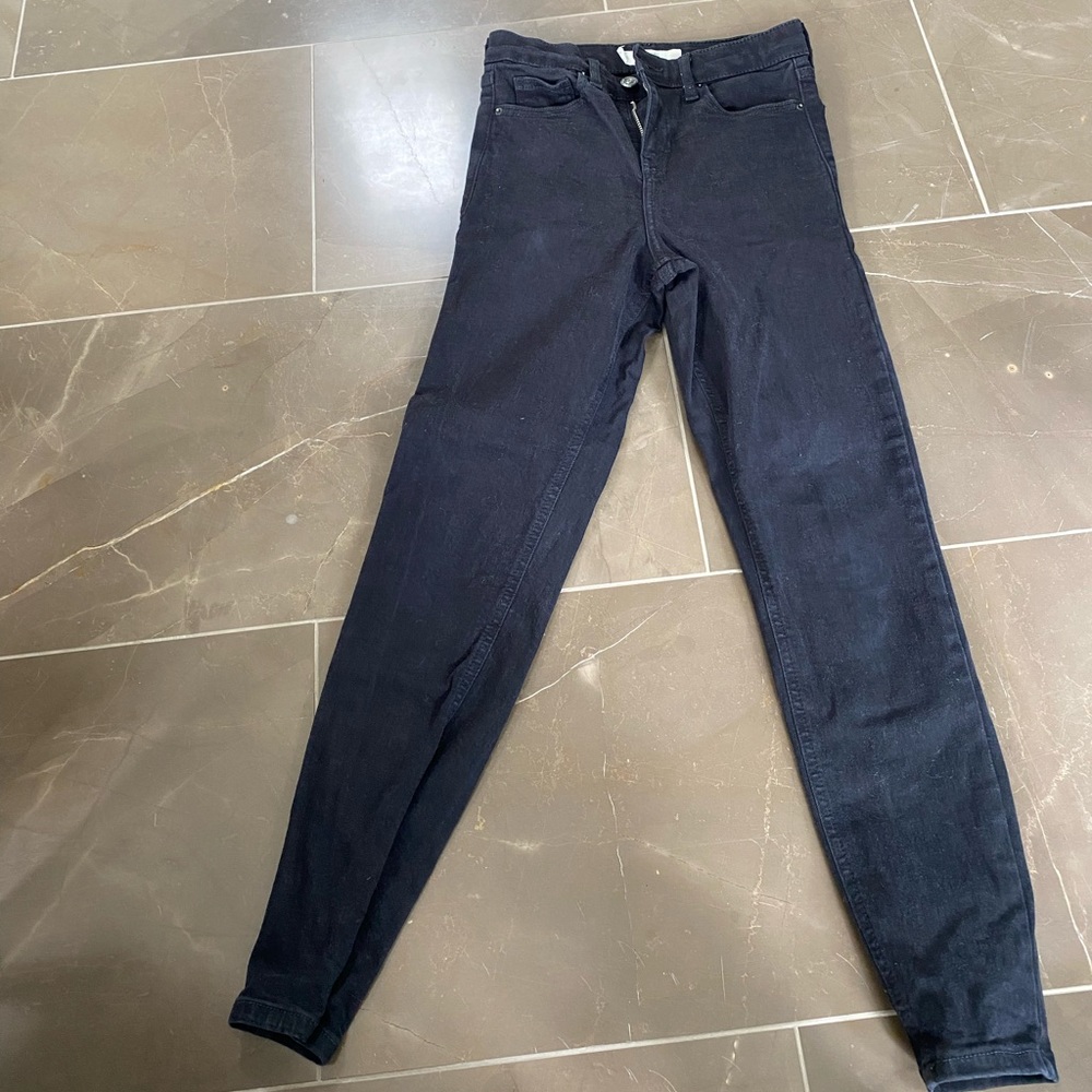 Top shop black skinny jeans